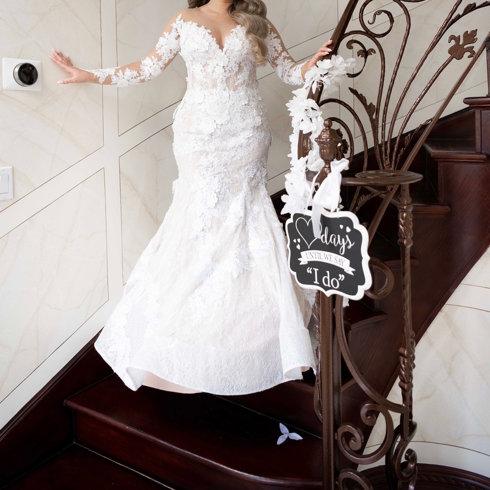 Custom made wedding dress 👰🏼‍♀️💍